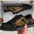 Polynesian Hawaii Low Top Shoes - Polynesian Golden Humpback Whale - Polynesian Pride