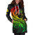 Polynesian Hawaii Women Hoodie Dress - Kanaka Maoli Girl Hair Plumeria - Polynesian Pride