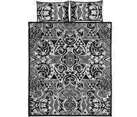 Hawaii Quilt Bed Set Polynesia Kakau Turtle AH - Polynesian Pride