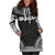 Guam Women's Hoodie Dress - Polynesian Black Chief - Polynesian Pride