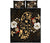 Guam Polynesian Quilt Bed Set - Gold Hibiscus - Polynesian Pride