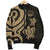 Marshall Islands Men's Bomber Jacket - Tentacle Turtle Gold - Polynesian Pride