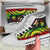 New Caledonia High Top Canvas Shoes - Reggae Tentacle Turtle - Polynesian Pride