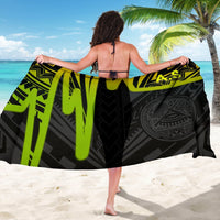 American Samoa Sarongs - Seal With Polynesian Pattern Heartbeat Style (Reggae) - Polynesian Pride