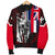 Hawaii King Flag Polynesian Men's Bomber Jacket - Red - Polynesian Pride