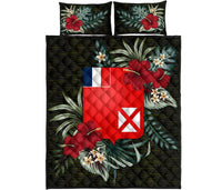 Wallis and Futuna Polynesian Quilt Bed Set - Special Hibiscus - Polynesian Pride