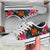 Papua New Guinea Low Top Shoe - Hibiscus Polynesian Pattern - Polynesian Pride