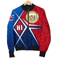 Polynesian Hawaii Men's Bomber Jacket - Hawaii Seal - Polynesian Pride