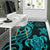 Palau Area Rug - Turquoise Tentacle Turtle - Polynesian Pride