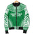 Norfolk Island Flag Polynesian Chief Men's Bomber Jacket - Polynesian Pride