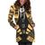 Niue Hoodie Dress - Polynesian Tattoo Gold - Polynesian Pride