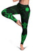 Nauru Women's Leggings - Green Tentacle Turtle - Polynesian Pride