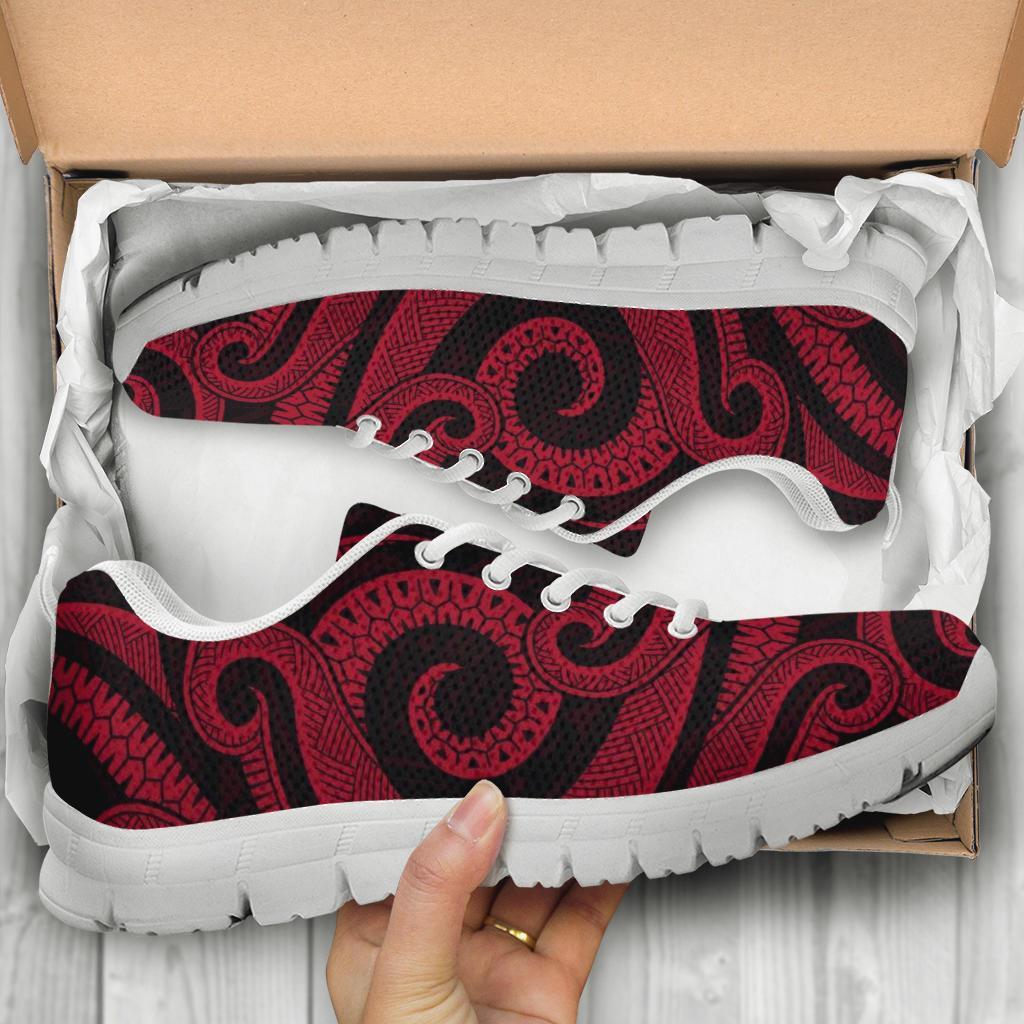 Palau Sneakers - Red Tentacle Turtle - Polynesian Pride