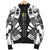 Nauru Men Bomber Jackets - Polynesian Tattoo Black - Polynesian Pride
