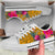 Hawaii Low Top Shoes - Kanaka Maoli With Hibiscus On Polynesian Patterns (YELLOW) - Polynesian Pride