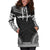 Vanuatu Women's Hoodie Dress - Polynesian Black Chief - Polynesian Pride