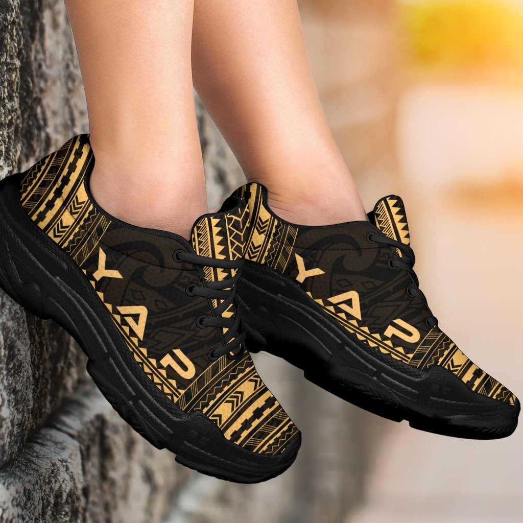 Yap Chunky Sneakers - Polynesian Chief Gold Version - Polynesian Pride