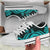 New Caledonia Low Top Canvas Shoes - Turquoise Tentacle Turtle - Polynesian Pride