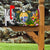 Nauru Mailbox Cover - Tropical Flowers Style - Polynesian Pride