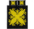 Hawaiian Quilt Bed Set Royal Pattern - Black And Yellow - A2 Style - Polynesian Pride