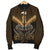 Maori Manaia New Zealand Women Bomber Jacket Gold - Polynesian Pride