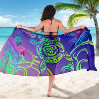 Hawaii Turtle Tropical Kanaka Maoli Sarong - Yez Style - Polynesian Pride