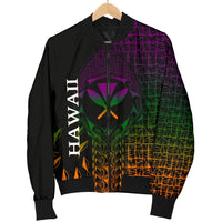 Hawaii Men's Bomber Jacket - Kanaka Maoli Rocket Style - Polynesian Pride
