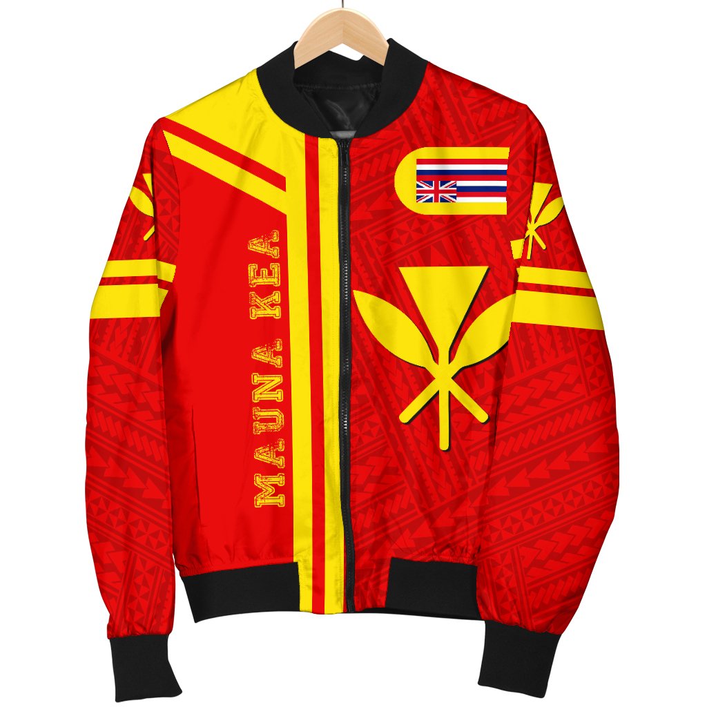 Kanaka Polynesian Mauna Kea Women's Bomber Jacket - Morale Style - Polynesian Pride