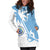 Federated States of Micronesia Hoodie Dress - Federated States of Micronesia Seal Coconut Tree K4 - Polynesian Pride