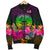 American Samoa Men's Bomber Jacket - Summer Hibiscus - Polynesian Pride