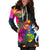 Solomon Islands Women's Hoodie Dress - Polynesian Hibiscus Pattern - Polynesian Pride