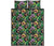 Hawaii Quilt Bed Set Hibiscus And Plumeria Green AH - Polynesian Pride