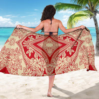 Polynesian Sarong Red And Yellow - Polynesian Pride
