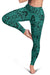 Polynesian Lauhala Mix Turquoise Hawaii Women's Leggings AH - Polynesian Pride