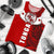 Tonga Polynesian Men's Tank Top - Tonga Wings Red - Polynesian Pride