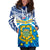 Tuvalu Rugby Women Hoodie Dress Polynesian Flag - Polynesian Pride