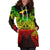 American Samoa Polynesian Hoodie Dress Map Reggae - Polynesian Pride