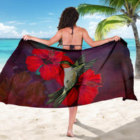 Hibiscus Hummingbird Sarong - Polynesian Pride