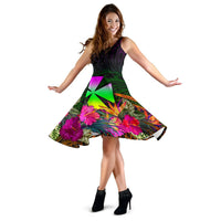 Wallis and Futuna Women's Dress - Summer Hibiscus - Polynesian Pride