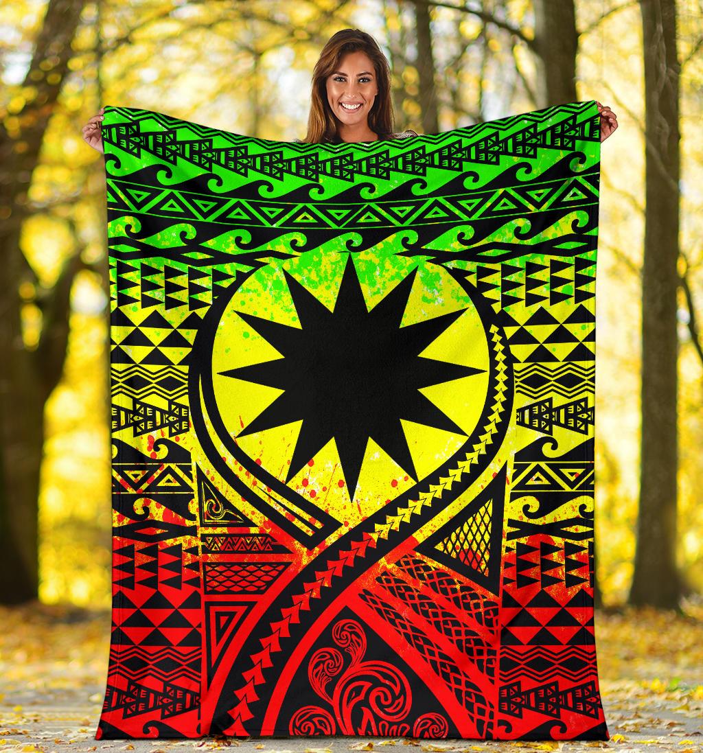 Nauru Premium Blanket - Lift Up Style - Polynesian Pride