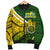 Cook Islands Women Bomber Jacket Style Turtle Rugby - Polynesian Pride