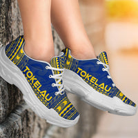 Tokelau Chunky Sneakers - Polynesian Chief Flag Version - Polynesian Pride
