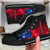 Samoa Polynesian Custom Personalised High Top Shoes - Smoking Style - Polynesian Pride
