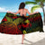Tuvalu Sarong - Turtle Hibiscus Pattern Reggae - Polynesian Pride