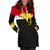 Papua New Guinea Hoodie Dress - Papua New Guinea Flag Special - Polynesian Pride