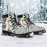 Polynesian 21 Season Boots - Polynesian Pattern - Polynesian Pride