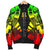 Tuvalu Men Bomber Jackets - Polynesian Tattoo Reggae - Polynesian Pride