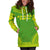 Kanaka Maoli Women's Hoodie Dress - Polynesian Flag Chief - Polynesian Pride