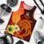 Fiji Custom Personalised Men Tank Top - Tribal Tuna Fish Orange - Polynesian Pride