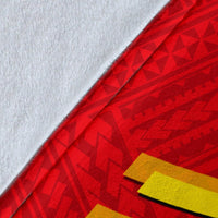 Hawaii Mauna Kea Polynesian Premium Blanket - Polynesian Pride